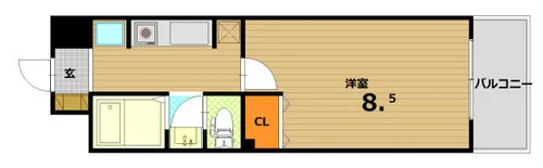 ファインエクセレンス【2階】の間取り