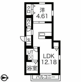 セゾン de ソレイユ【1階】の間取り