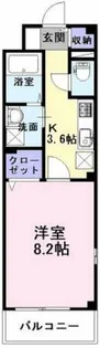 ユーヴェSⅢ【2階】の間取り