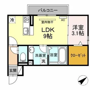 La Tour【2階】の間取り