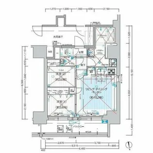 プレサンス レイズ 千種今池Ⅱ【9階】の間取り