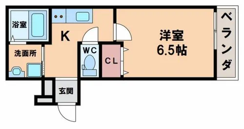 フジパレス杭全サウス【2階】の間取り