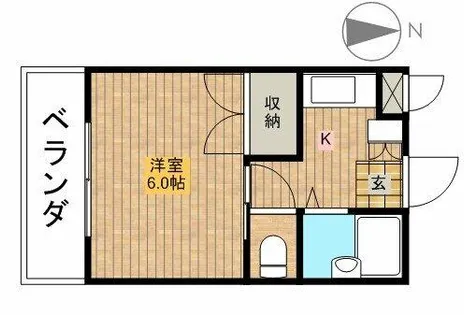 セレント茨木鮎川【2階】の間取り