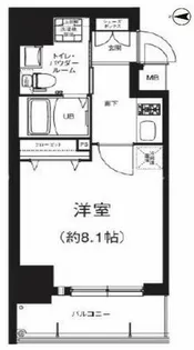 MSR梅田EAST【5階】の間取り