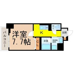 ル・シエル葵【7階】の間取り