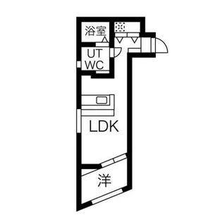 LeGioie築地口駅【1階】の間取り
