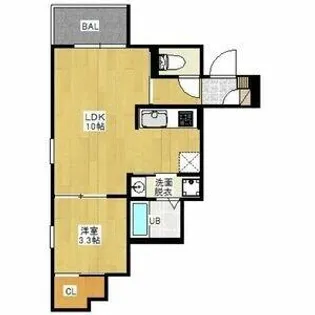 REGALEST長瀬【2階】の間取り