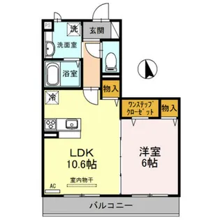 大阪府大阪市生野区舎利寺3丁目【アパート】の間取り