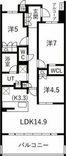 アルバックス知立駅前【2階】の間取り