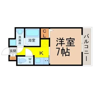 スカイコート御器所【6階】の間取り