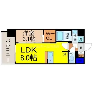 エスプレイス名古屋神宮前【5階】の間取り