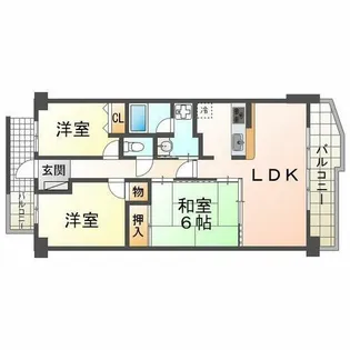 WELFARE AKASHI【4階】の間取り