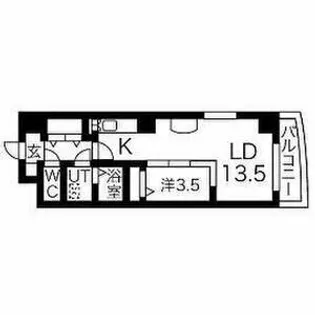 ライジング泉コートⅡ【9階】の間取り