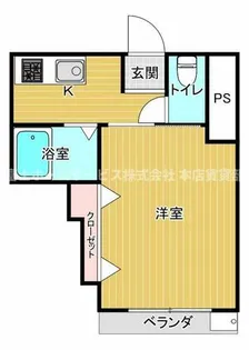セントピア我孫子【1階】の間取り