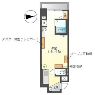 Grand Chainon金山【4階】の間取り