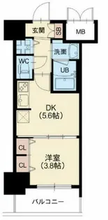 ラクラス本町東【3階】の間取り