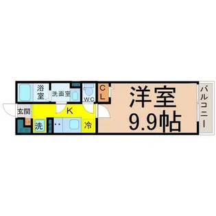 リブリ・アルバ中村公園【3階】の間取り