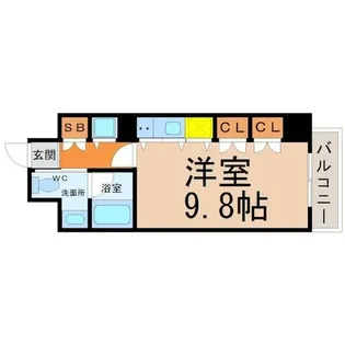 SーFORT桜山【4階】の間取り
