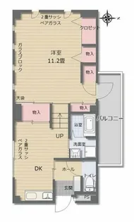 フォルム千里丘【2階】の間取り