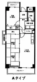 ビフォーレ千里【7階】の間取り