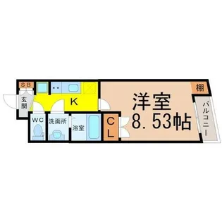 アビターレ豊前【2階】の間取り