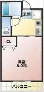 サンハイム千代田Ⅱ番館【2-103号室】の間取り