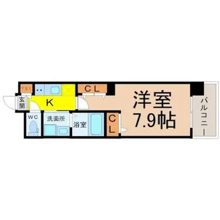 パルティール金山アネックス【6階】の間取り