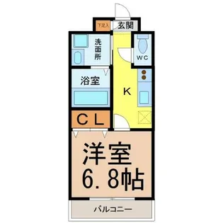 meLiV桜山【1階】の間取り