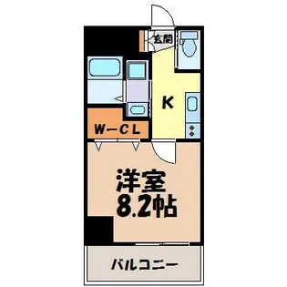 CERES志賀本通【3階】の間取り
