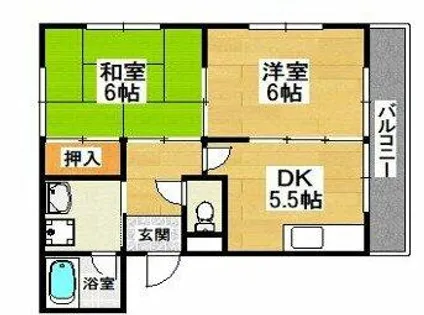 Pine Land【2階】の間取り