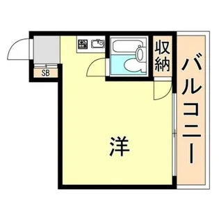 サンシャイン兵庫【4階】の間取り