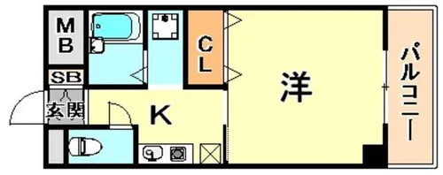 サンセールハヤシ【2階】の間取り