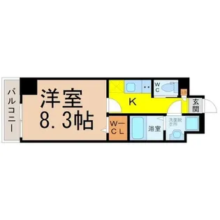 S-FORT堀田通【2階】の間取り