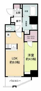THE HUB MIYAKOJIMA【9階】の間取り