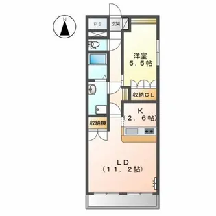 パークサイド U【1階】の間取り