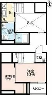 ボナール【1階】の間取り