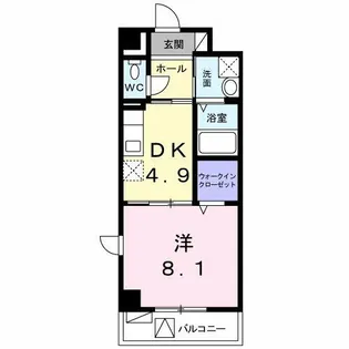 パールハイツ【2階】の間取り
