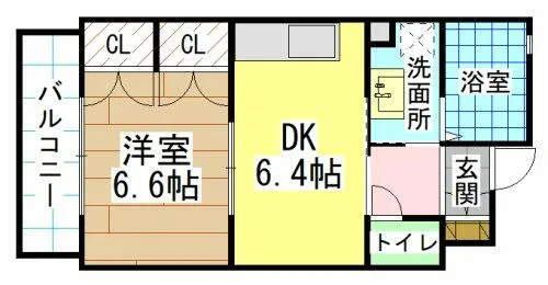 REZIA小倉【9階】の間取り