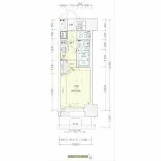 プレサンスNAGOYA覚王山【6階】の間取り