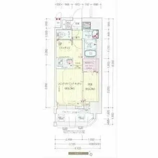 プレサンスNAGOYA覚王山【12階】の間取り