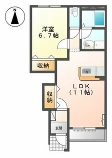 えらぶ【1階】の間取り