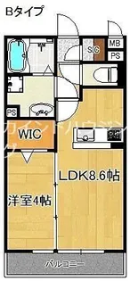 アビタシオン花房【2階】の間取り