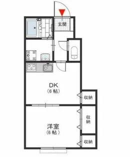 メゾンニュー池島ⅡA棟【1階】の間取り