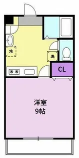 ライフコート御井【2階】の間取り