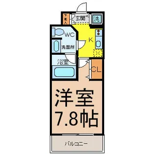 セノアタワー泉【2階】の間取り