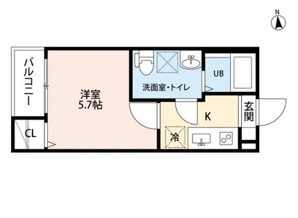 REVE今池【3階】の間取り