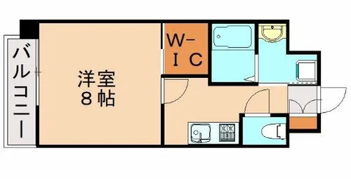 ハーヌルNakai【3階】の間取り