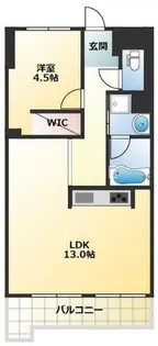 ストークマンション桜川【702号室】の間取り