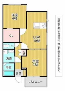 プレミアージュ緑ヶ丘Ⅱ【3階】の間取り