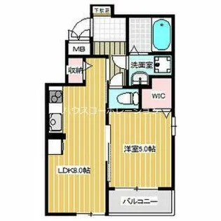 ブランノワール【3階】の間取り